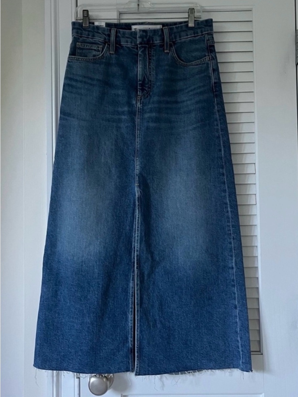Frank & Eileen Donnybrook midi denim skirt - Picture 2 of 5